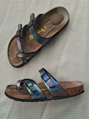 Viking Comfort Revolution Mermaid Cork Sandals 38 (EU) 7-7.5 (US)
